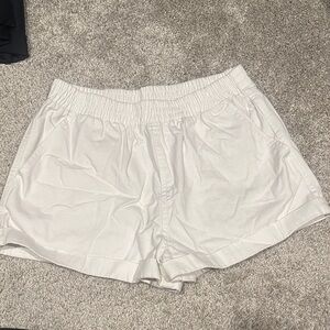 Women's Cream Shorts